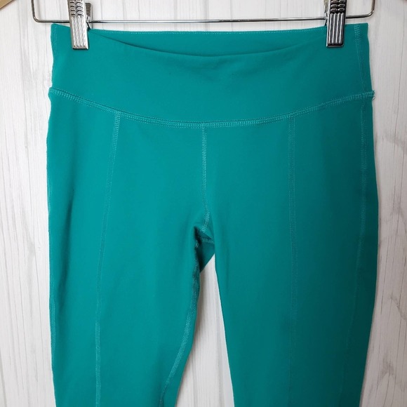 Prana Prism Capri Leggings Green Small - Picture 4 of 8